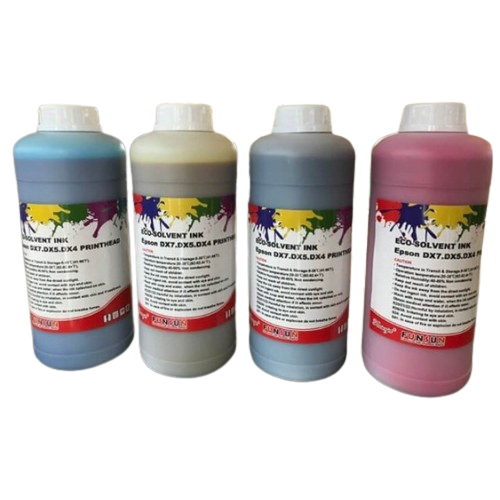 حبر Eco-solvent للطابعات الكبيره- متعدد الالوان