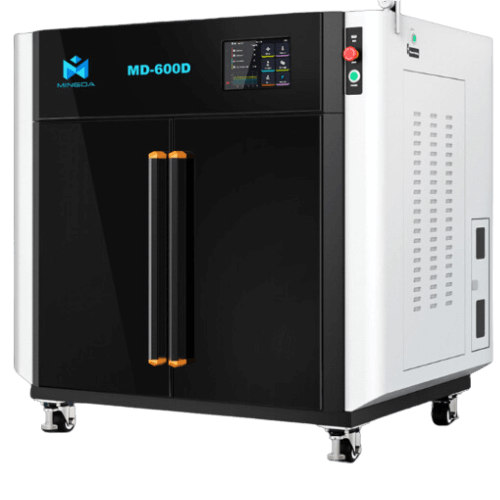 طابعة Mingda MD-600D ثلاثية الأبعاد الصناعية ذات الرأس المزدوج مقاس60*60*60سم
