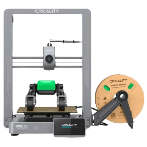 طابعة Ender 3 V3 ثلاثية الأبعاد بجودة عالية وسرعة فائقةمقاس 22*22*25سم